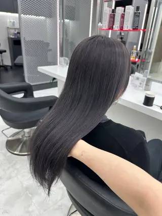 ロング カラー パーマ ヘアアレンジ メンズ キッズ ♥️韓国ヘア レイヤー♥️ゆりのヘアスタイル