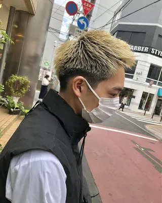 ショート 7Bridge所属・ハッシュカット 小西貫太のヘアスタイル