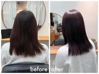 カラー aiko【艶カラー ・ミニモ年内で終了】のヘアスタイル