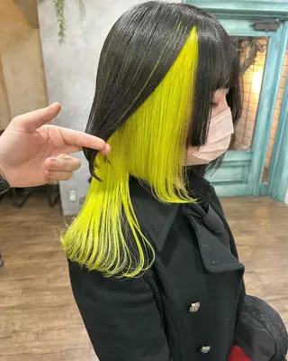 セミロング 遠藤 拓馬のヘアスタイル