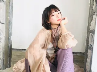 ショート カットモデル メイのヘアスタイル