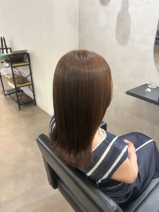 セミロング 影田 愛希のヘアスタイル