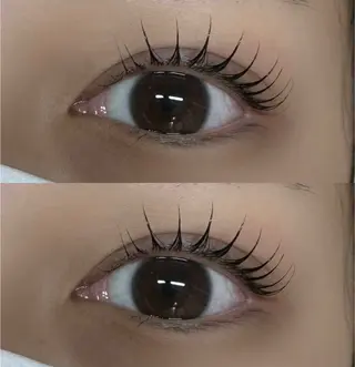 マツエク・マツパ miesnails.by eyelash所属・田中 里奈のマツエク・マツパデザイン