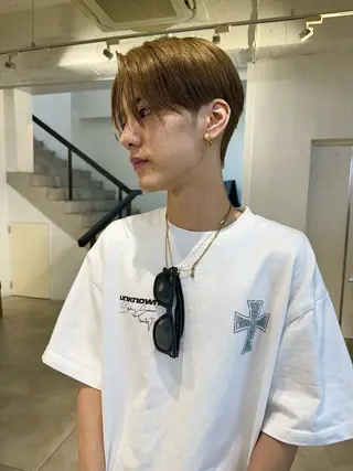 ショート メンズ 🇰🇷カルマパーマ kaito🇰🇷のヘアスタイル