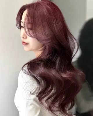 ロング 京都レイヤーカット うえひのヘアスタイル
