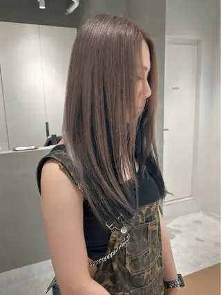 セミロング カラー techné所属・【techné】田丸 翔大のヘアスタイル