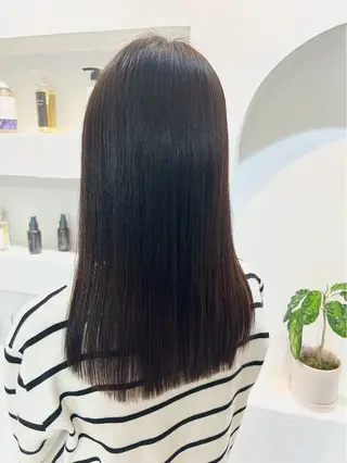 ロング カラー 潤いの持続するカラー /中村拓夢のヘアスタイル