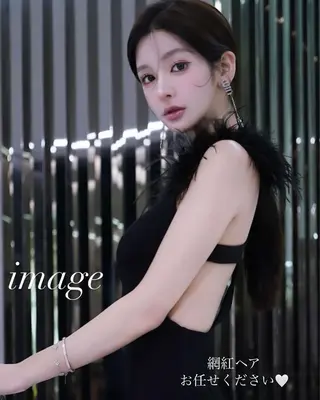 ロング 韓国 / 中国ヘア 🦋Noniのヘアスタイル