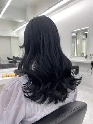 セミロング 🤍レイヤーカット /顔まわりカット🤍のヘアスタイル