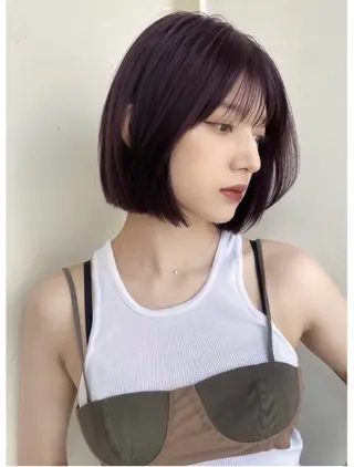 ミディアム Côte所属・ショート/ボブカット ゆい/Côte表参道のヘアスタイル