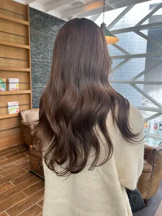 ロング 松野 心音のヘアスタイル