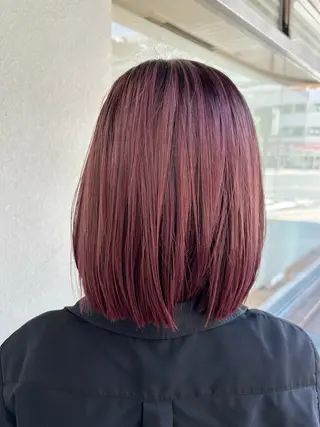 ショート ブルー所属・岩野 有紗のヘアスタイル