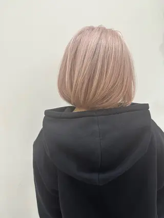 ショート カラー パーマ ⭐️ボブ/ショート りゅうしんのヘアスタイル