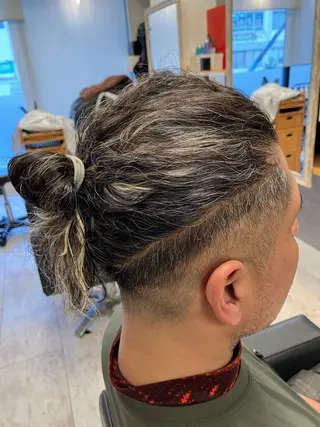 パーマ メンズ メンズ特化/パーマ/ フェードWATARUのヘアスタイル