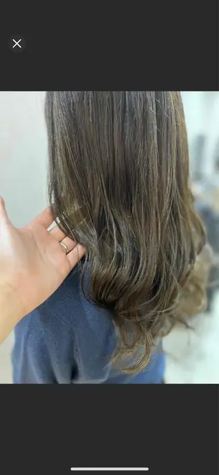 カラー 艶髪🥣透明感カラー 🫧前田奈津実のヘアスタイル