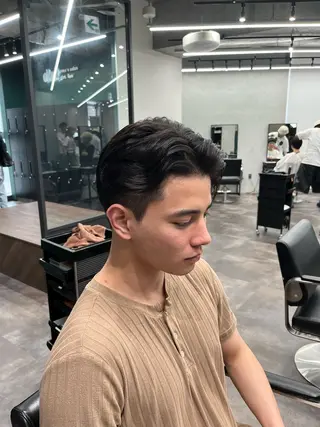 ショート パーマ メンズ メンズ特化🔥　齋藤 航のヘアスタイル