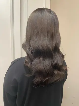 セミロング カラー ヘアアレンジ 💖うる艶カラー💖 モデル募集💖のヘアスタイル