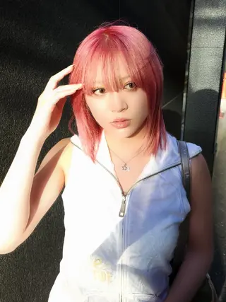 ショート カラー LYLICK所属・ケアブリーチ特化 same 🦈のヘアスタイル