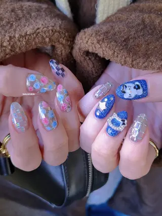 ネイル 3dパーツ/流行り 👧shushu❤️のネイルデザイン