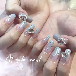 ネイル 韓国/網紅/パーツ M-salonのネイルデザイン