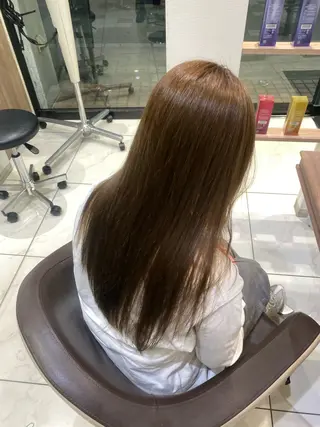 ロング カラー chinatsu ໒꒱ ‧₊˚のヘアスタイル