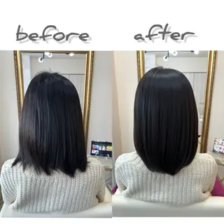 セミロング Ange lian所属・Ange lian 🌿お手頃価格サロンのヘアスタイル