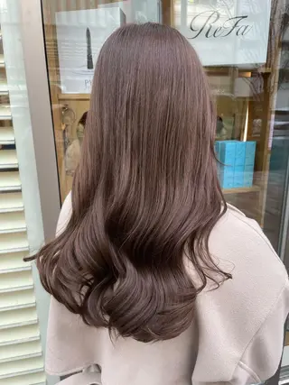 ロング カラー ヘアアレンジ 🌿あがりれいなのその他イメージ