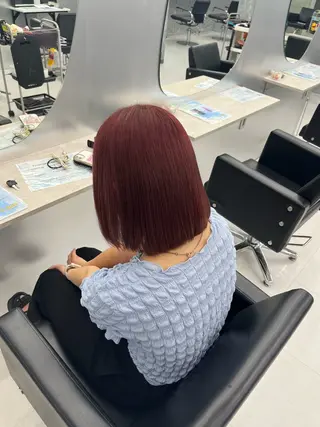 カラー pink hair 🩷mayu🩷のヘアスタイル