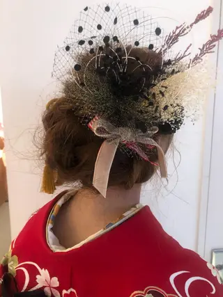 ロング カラー ヤマモト マイのヘアスタイル