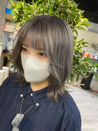 ミディアム 【.ico】心斎橋 飛田ゆうきのヘアスタイル