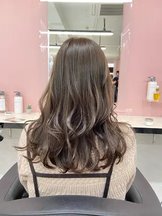 ミディアム カラー ヘアアレンジ 💖うる艶カラー💖 モデル募集💖のヘアスタイル