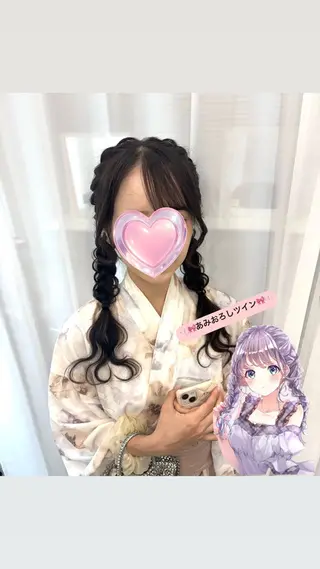 MINAMI 미나미🩵のヘアスタイル