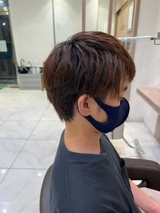 メンズ 顔周り/韓国レイヤー junkaのヘアスタイル