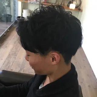 ショート メンズ 上川 美幸のヘアスタイル