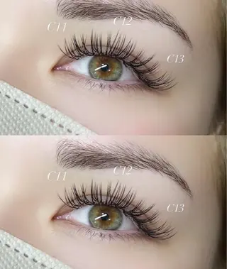 マツエク・マツパ la vierge所属・manaka yoshidaのマツエク・マツパデザイン