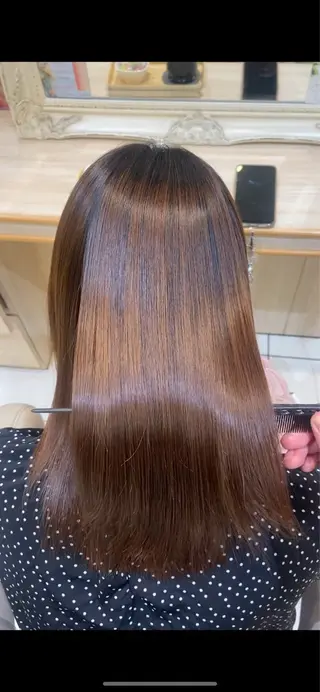 ミディアム パーマ ✨美髪の錬金術師🧙 縮毛矯正/嶽 涼太のヘアスタイル