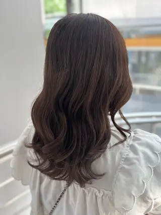 ロング カラー 久野 竜慈のヘアスタイル