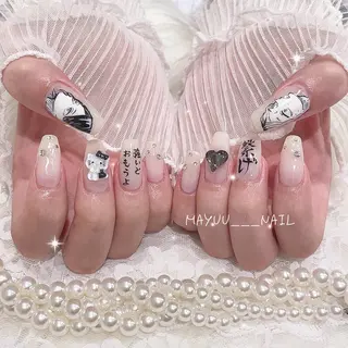 ネイル 🎀 Mayu 🎀痛ネイルのネイルデザイン