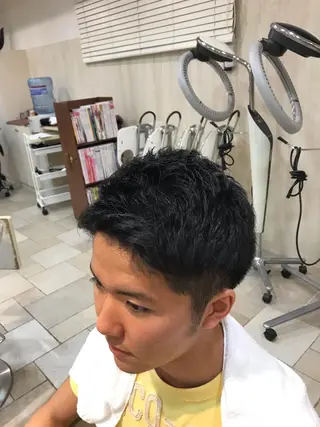 ショート メンズ 美髪矯正/髪質改善 /ヨナミネのヘアスタイル