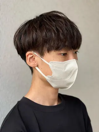 ミディアム メンズ 柳澤 和也のヘアスタイル