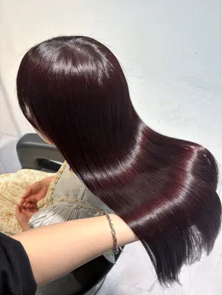 ロング カラー トレンド暖色🍑カジ ュアルヘアjunyaのヘアスタイル