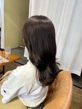 ロング カラー KANON🌷 西新/艶カラーのヘアスタイル