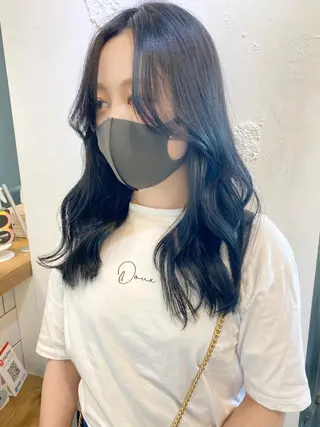 ロング カラー 🥣 hashi 🛋️のヘアスタイル