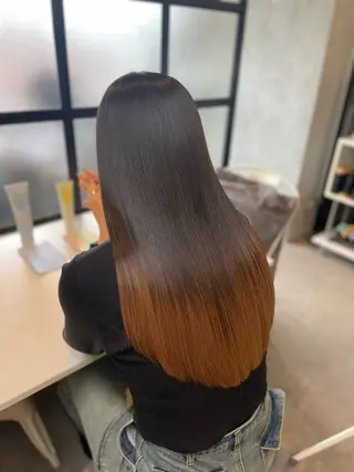 ロング 横山 奈央のヘアスタイル
