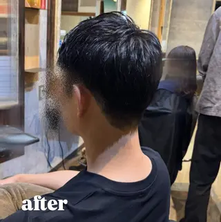 ショート メンズ メンズカットモデル 無料Ai🌙松本のヘアスタイル