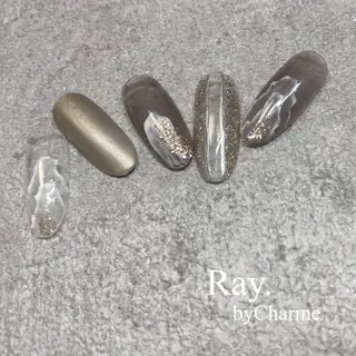 ネイル Ray. ／綺麗目ニュアンスのネイルデザイン