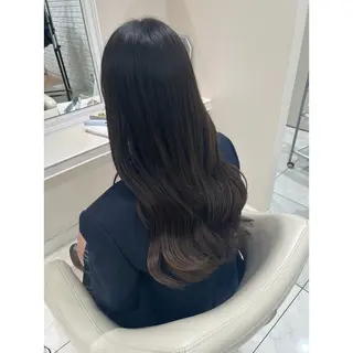 ロング 韓国ヘア 🎀中川綾乃🎀のヘアスタイル