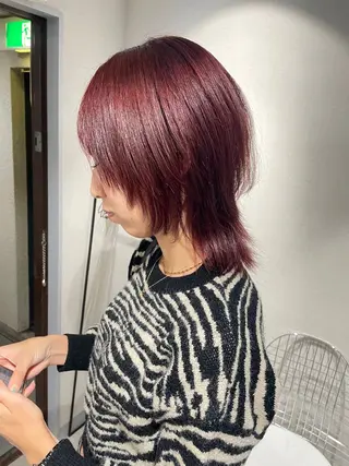ショート 🌟ブリーチ/ ウルフカット渋谷☀️のヘアスタイル
