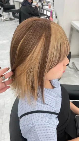 カラー 🤍透明感カラー🤍 MANAのヘアスタイル