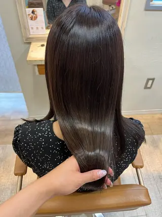ロング カラー Zina博多筑紫口_ aikaのヘアスタイル
